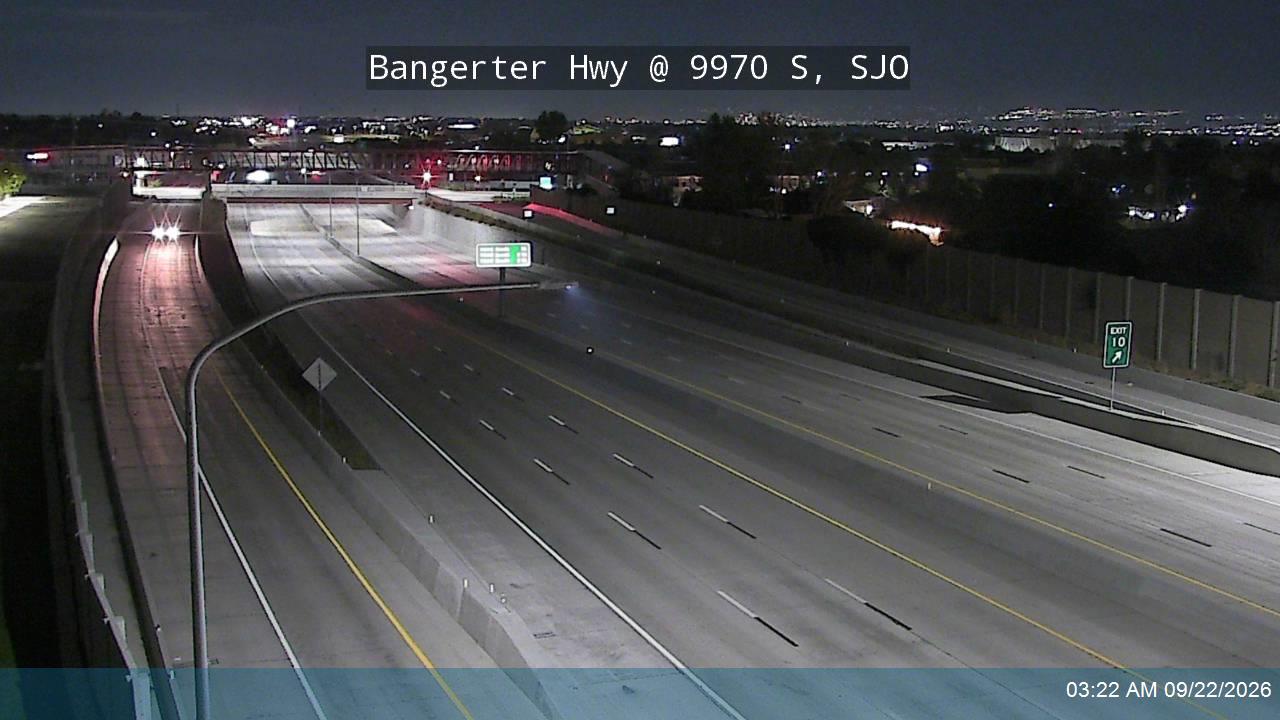 Bangerter Hwy / SR-154 @ 9970 S / MP 9.97, SJO