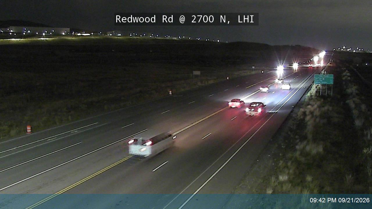Redwood Rd / SR-68 @ 2700 N, LHI