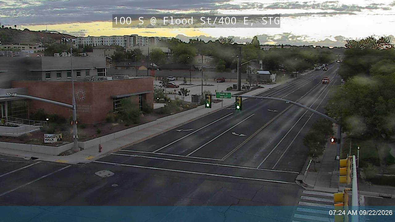 100 S @ Flood St / 400 E, STG