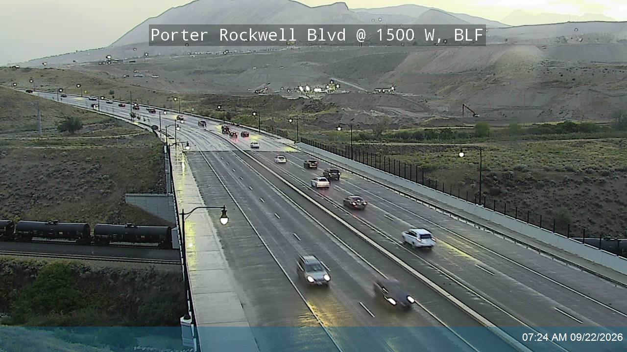 Porter Rockwell Blvd / SR-131 @ 1500 W, BLF