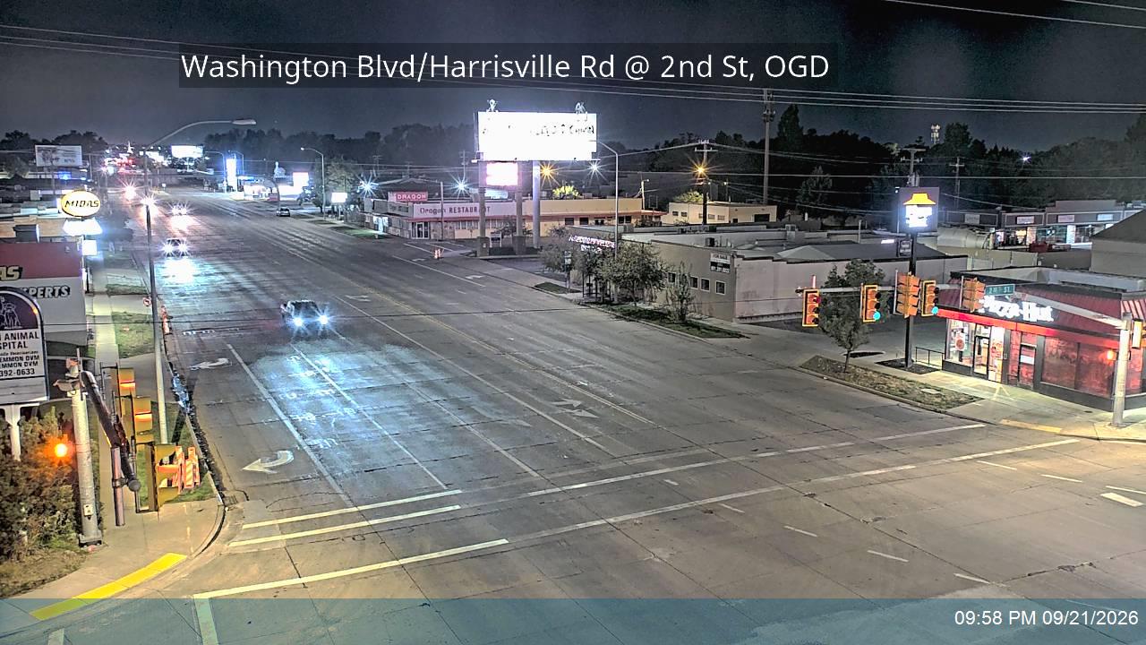 Washington Blvd / Harrisville Rd / US-89 @ 2nd St / Washington Blvd / SR-235, OGD