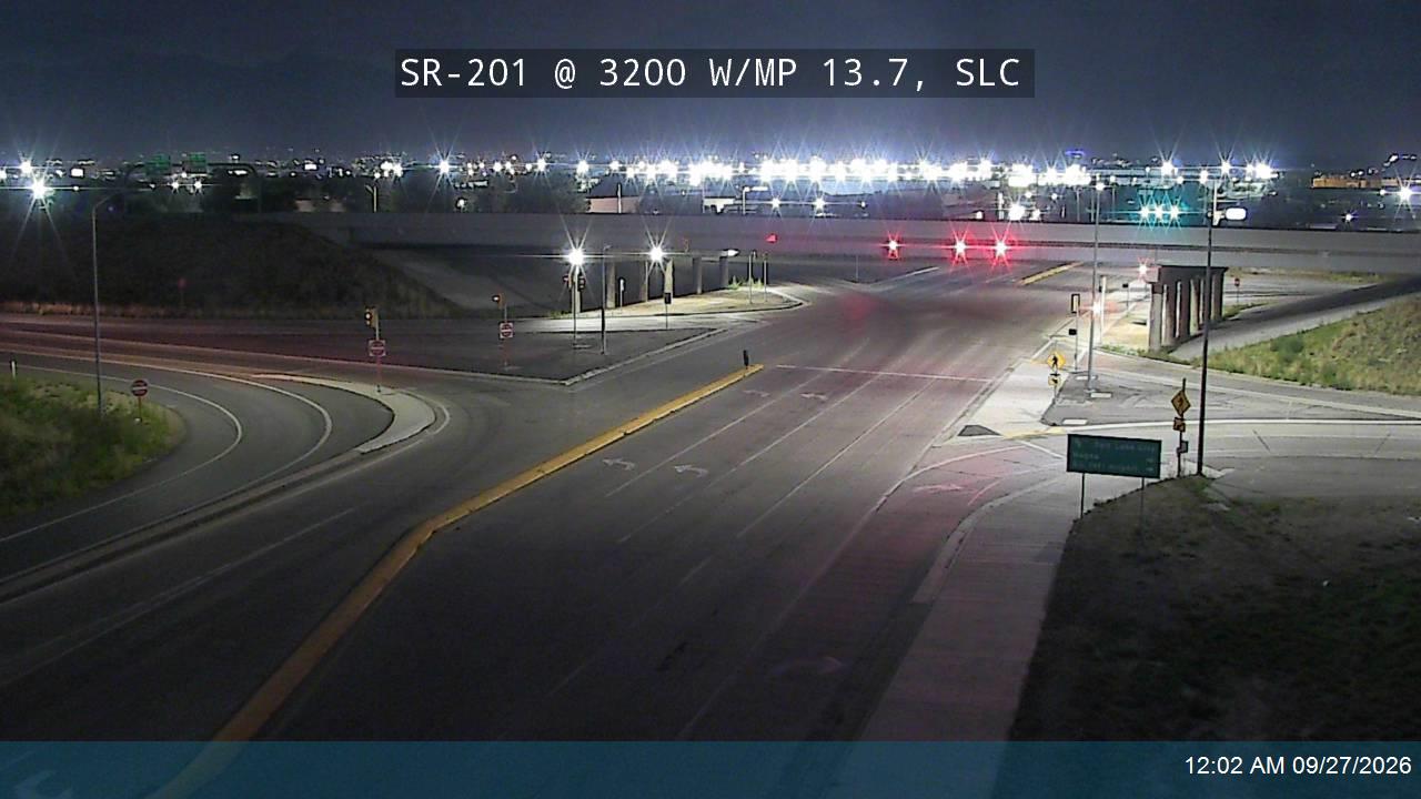 SR-201 / N Frontage Rd @ 3200 W / MP 13.7, SLC