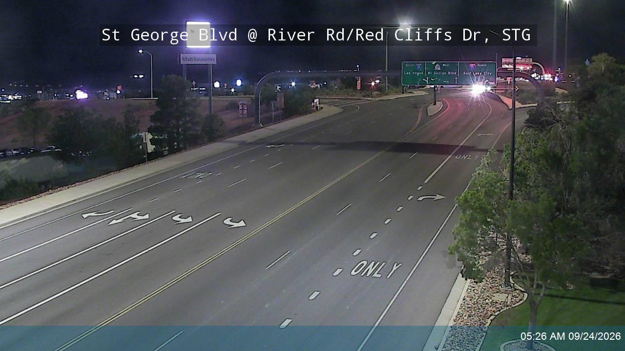 St George Blvd / SR-34 @ River Rd / Red Cliffs Dr, STG