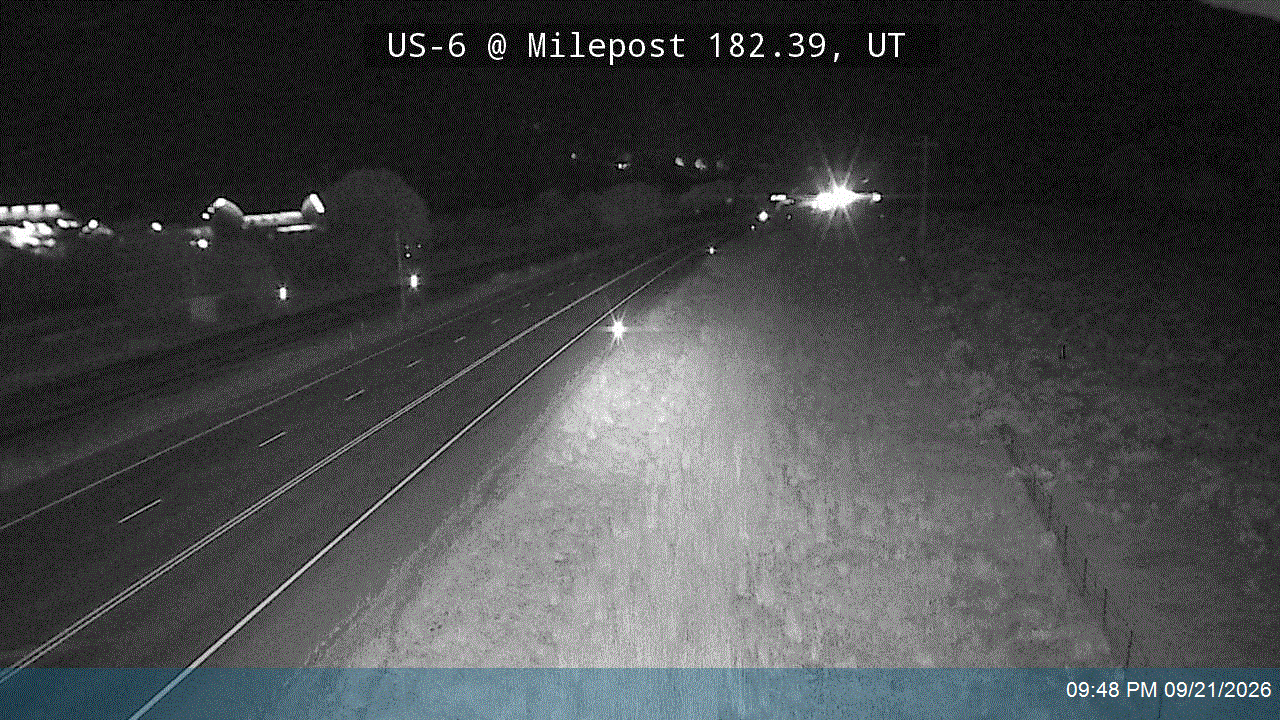 US-6 @ Milepost 182.39, UT