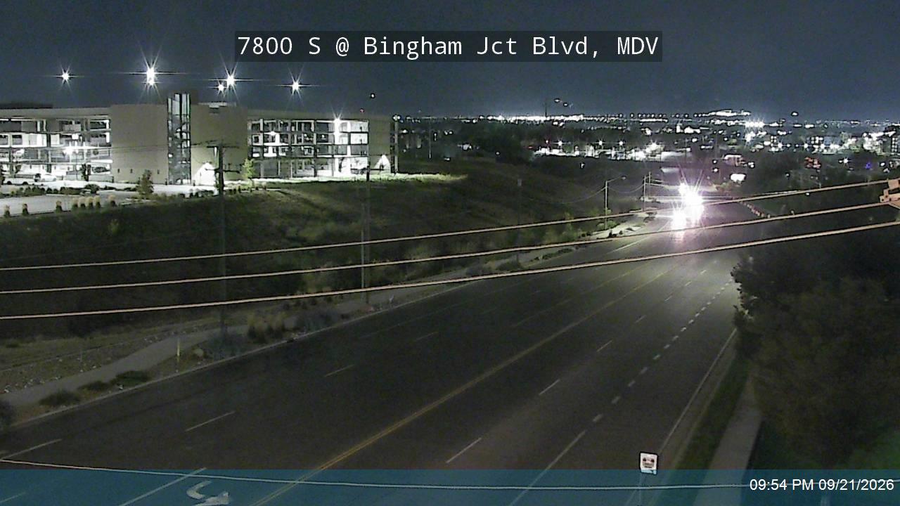 Center St / 7800 S @ Bingham Jct Blvd / 880 W, MDV