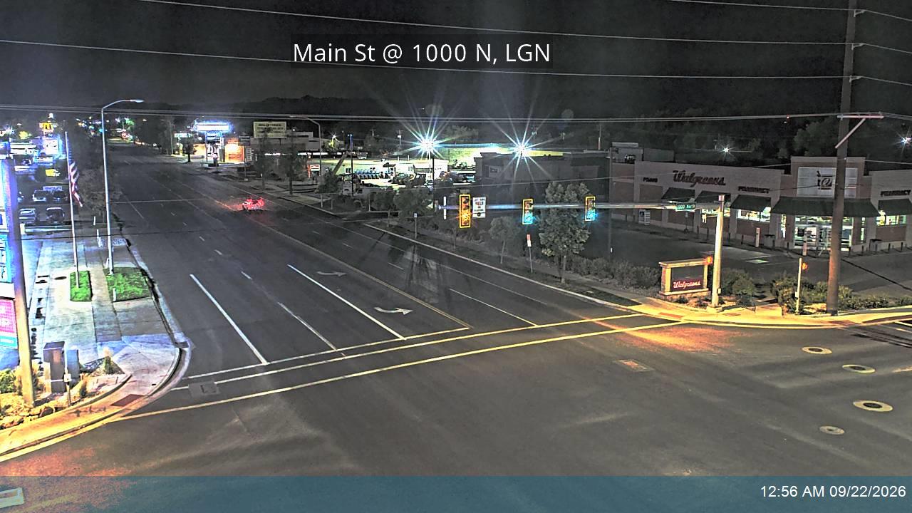 Main St / US-91 @ 1000 N, LGN