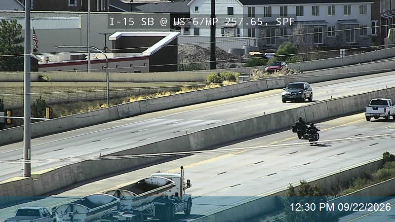 I-15 SB @ US-6 / MP 257.65, SPF