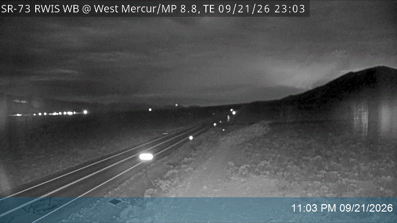 SR-73 RWIS WB @ West Mercur / MP 8.8, TE