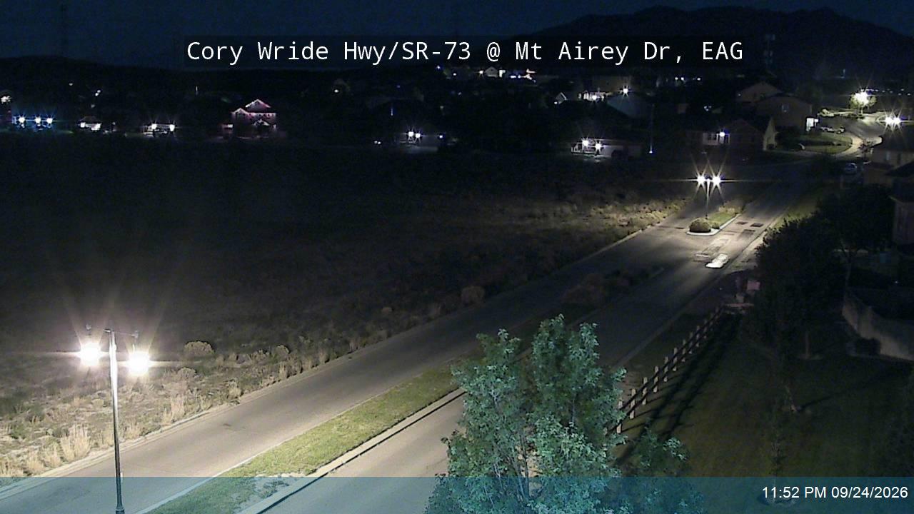 Cory Wride Hwy / SR-73 @ Mt Airey Dr / MP 33.86, EAG