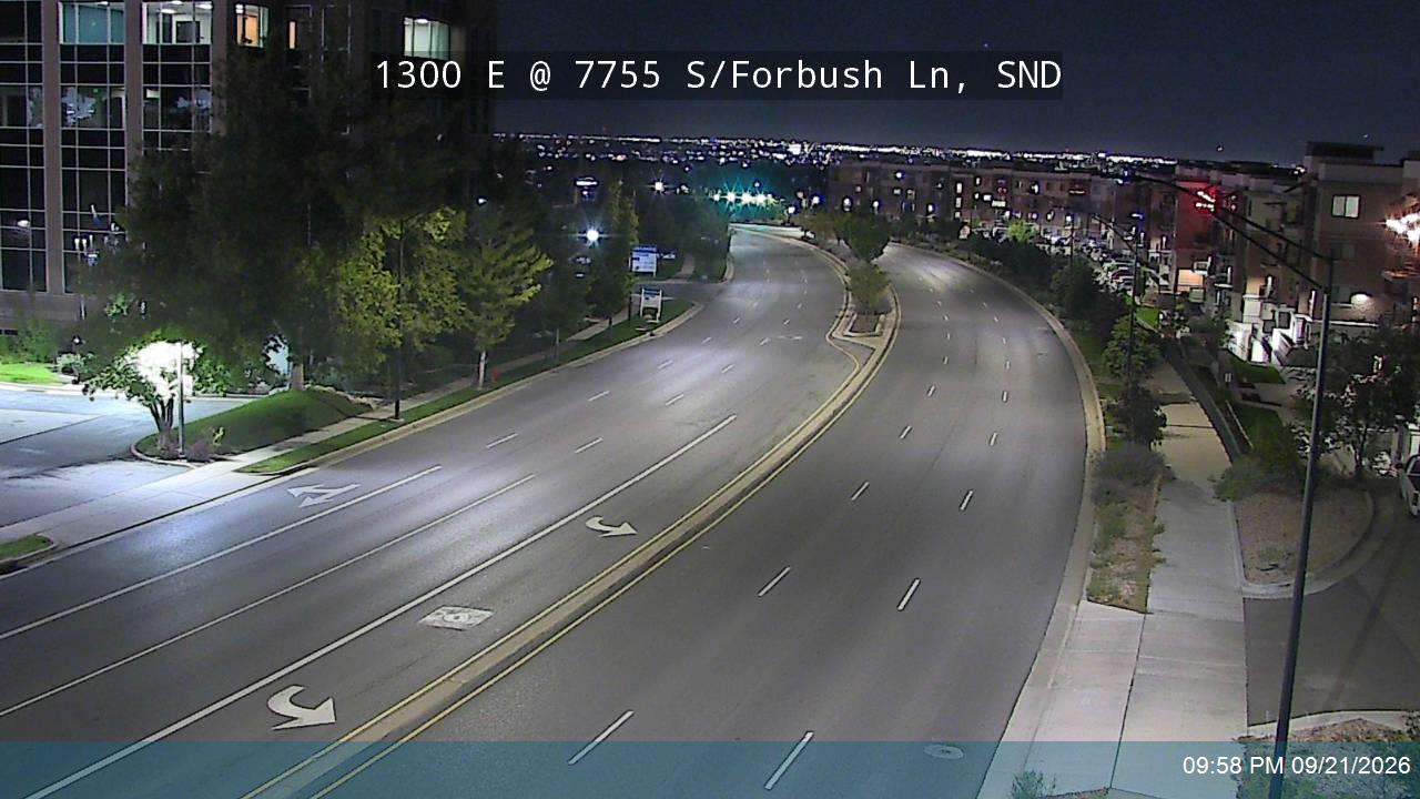 Union Park Ave / 1300 E @ 7755 S / Forbush Ln, SND