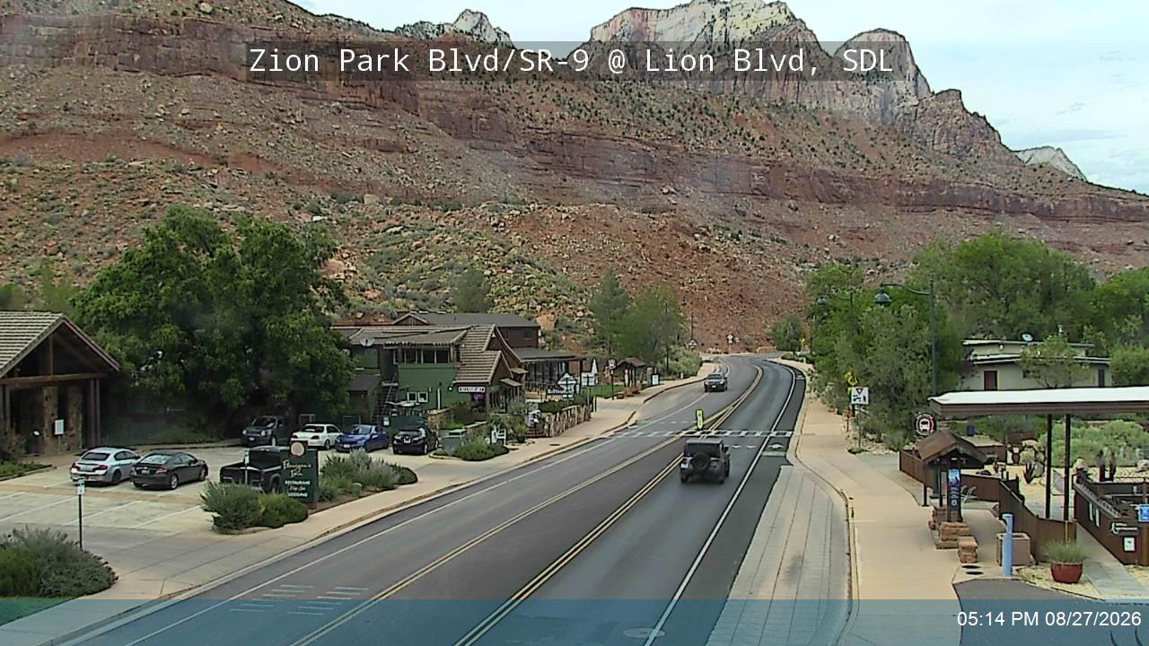 Zion Park Blvd / SR-9 @ Lion Blvd, SDL