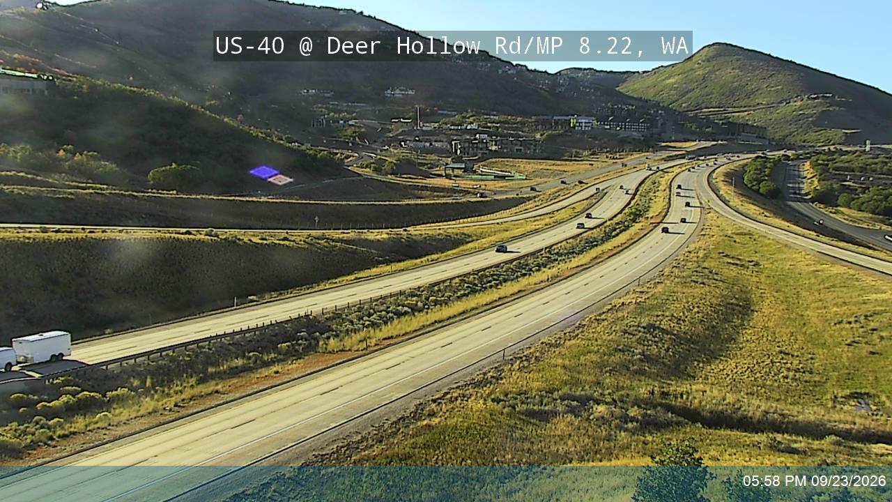 US-40 @ Deer Hollow Rd / SR-319 / MP 8.22, WA