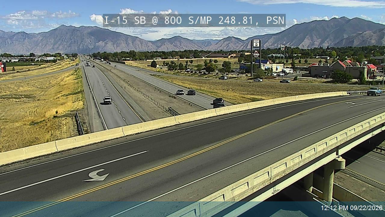 I-15 SB @ 800 S / SR-178 / MP 248.81, PSN