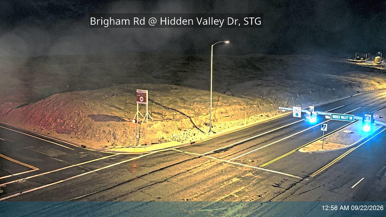 Brigham Rd @ Hidden Valley Dr, STG