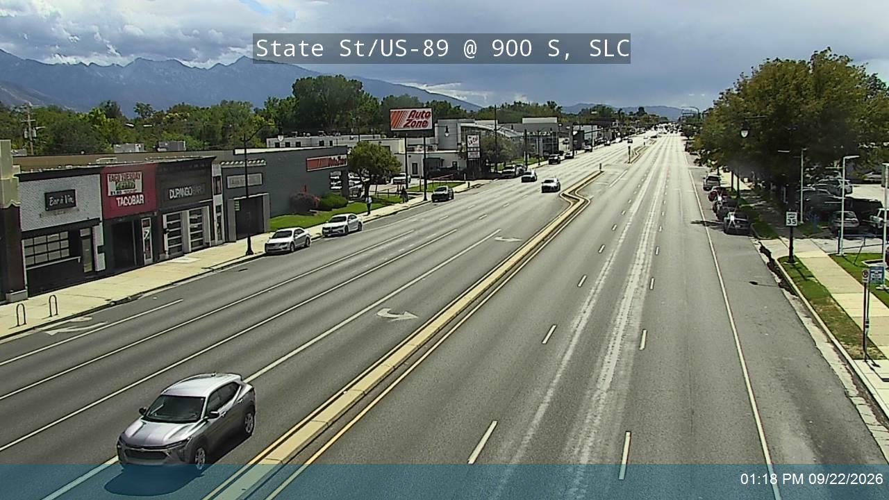 State St / US-89 @ 900 S, SLC