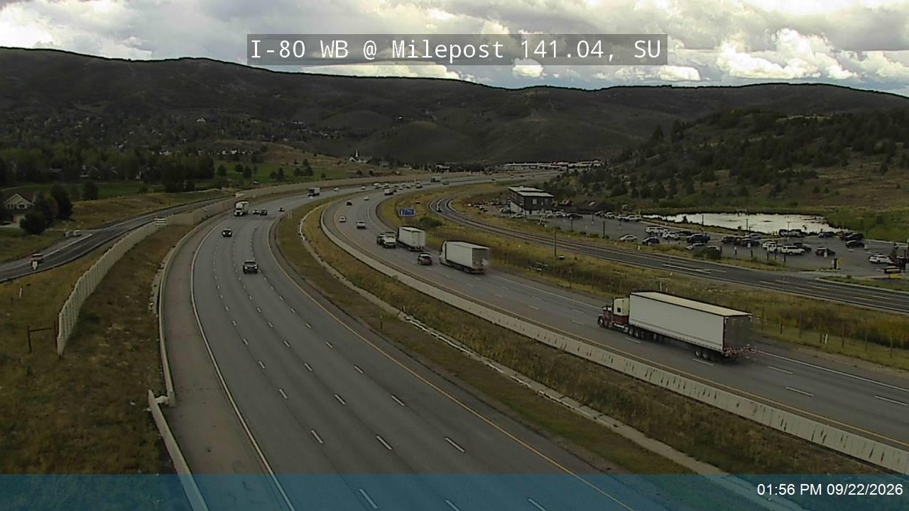 I-80 WB @ Milepost 141.04, SU