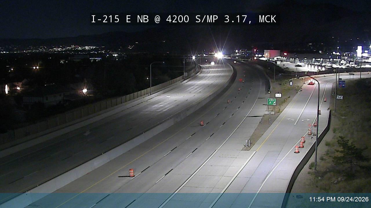 I-215 E NB @ 4200 S / MP 3.17, MCK