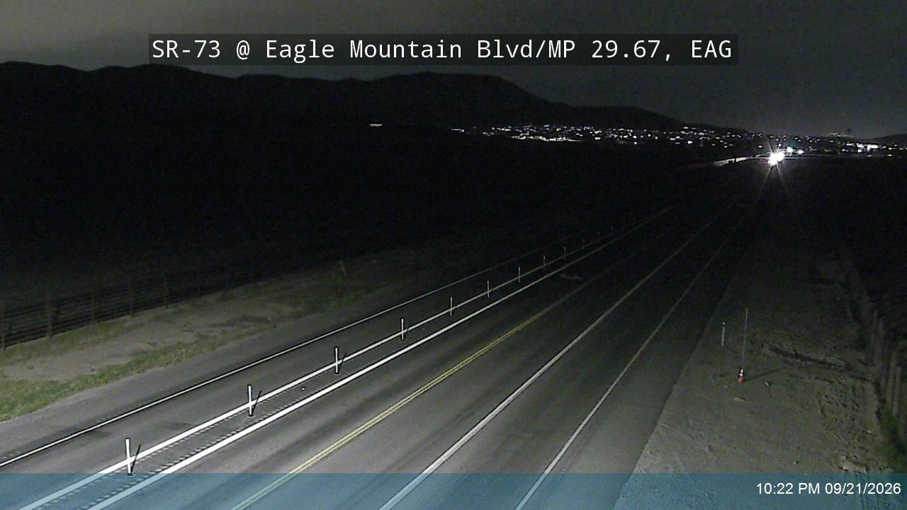 SR-73 @ Eagle Mountain Blvd / MP 29.67, EAG