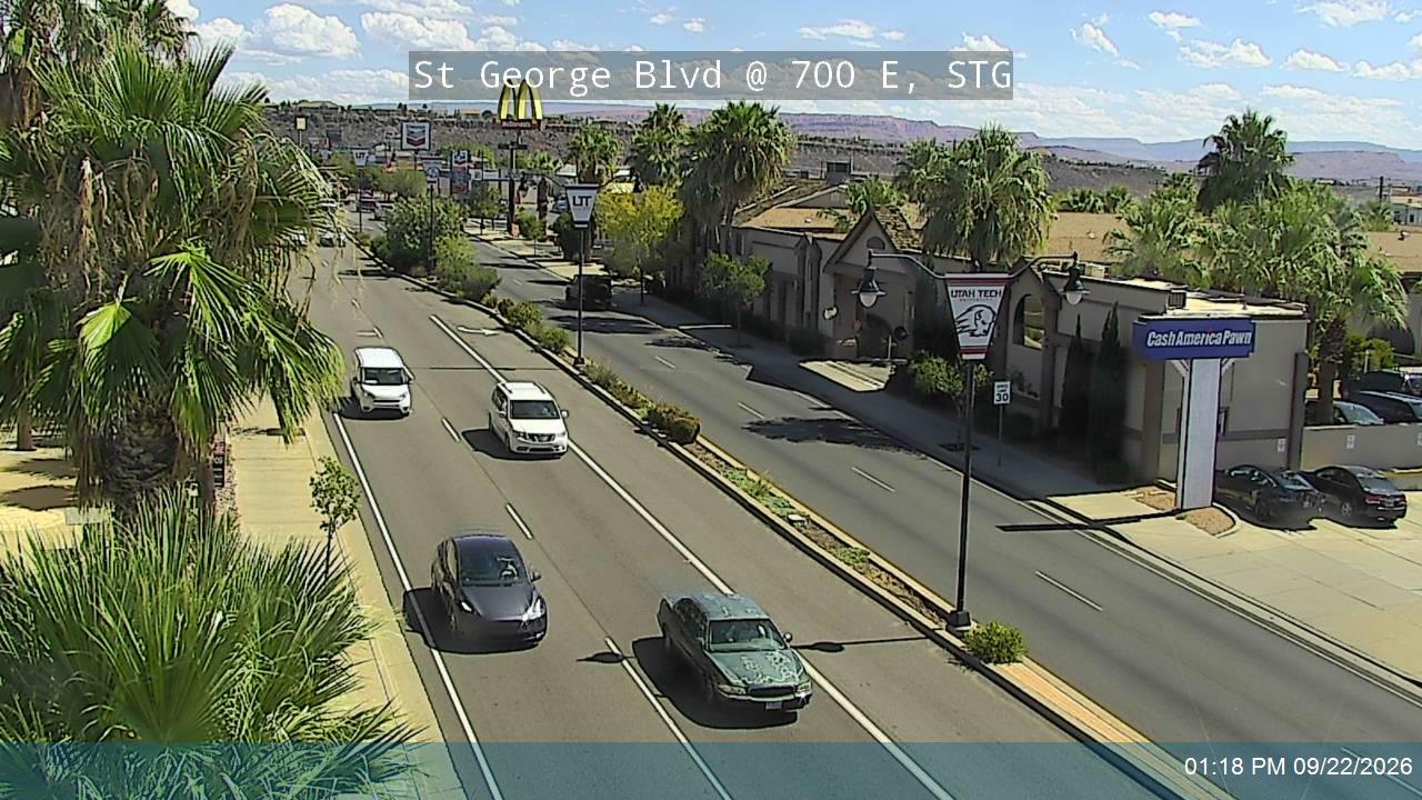 St George Blvd / SR-34 @ University Ave / 700 E, STG
