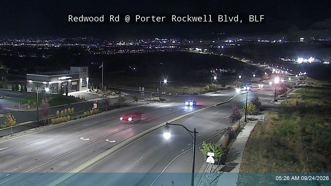 Redwood Rd / SR-68 @ Porter Rockwell Blvd, BLF