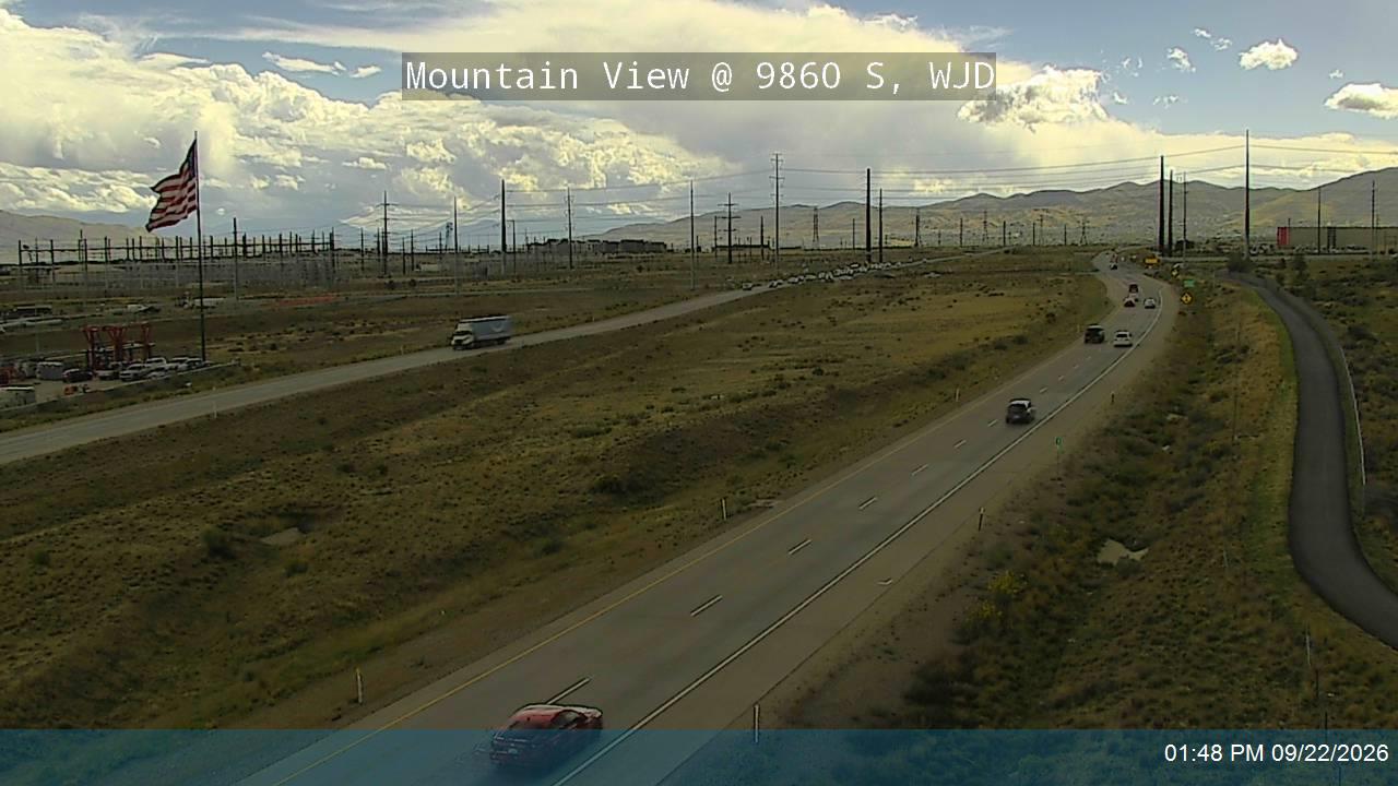 Mountain View / SR-85 SB @ 9860 S, WJD