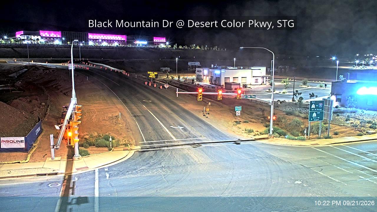 Southern Pkwy / SR-7 / SB Ramp (Black Mountain Dr) @ Desert Color Pkwy, STG