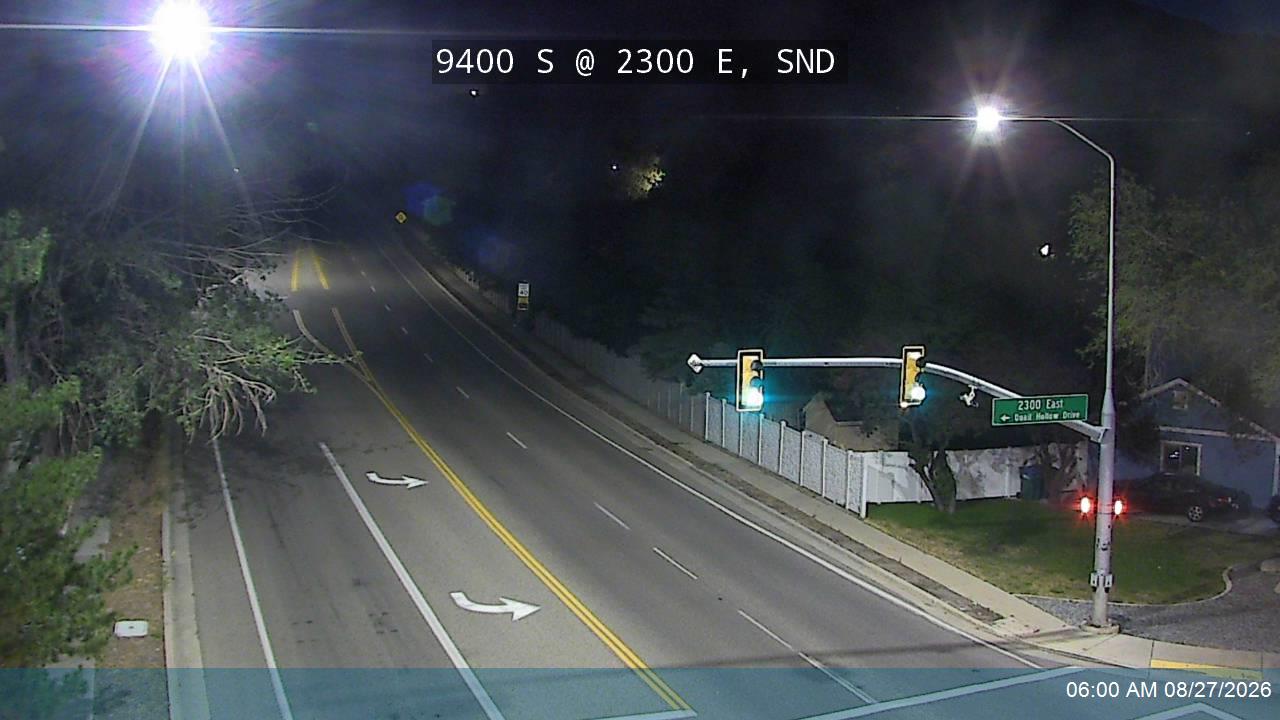 9400 S / Little Cottonwood Rd / SR-209 @ 2300 E / Quail Hollow Dr, SND