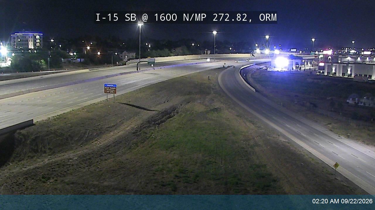I-15 SB @ 1600 N / SR-241 / MP 272.82, ORM