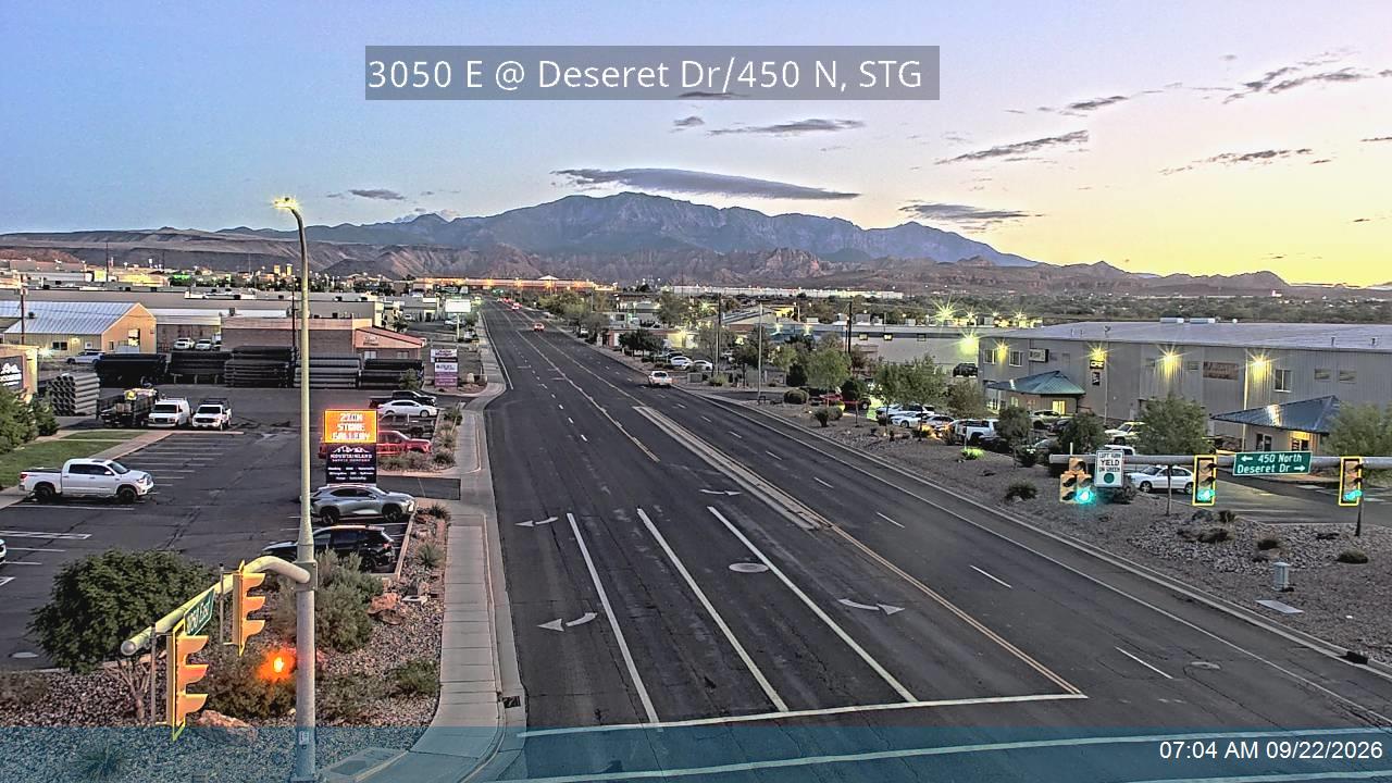 3050 E @ Deseret Dr / 450 N, STG