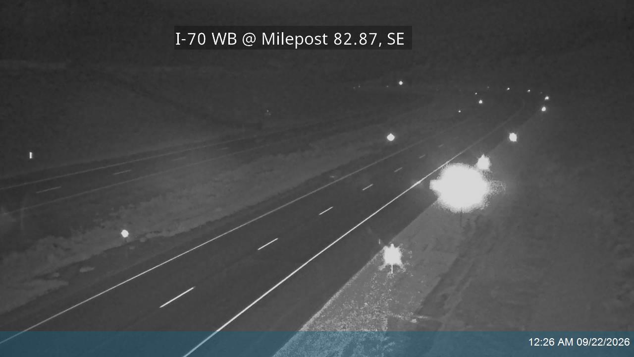 I-70 WB @ Milepost 82.87, SE