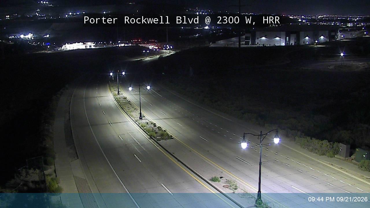 Porter Rockwell Blvd @ 2300 W, HRR