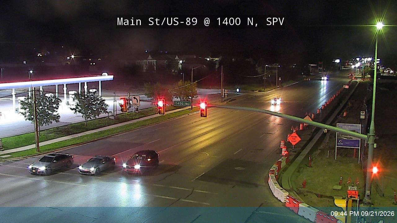 Main St / US-89 @ 1400 N / SR-75, SPV