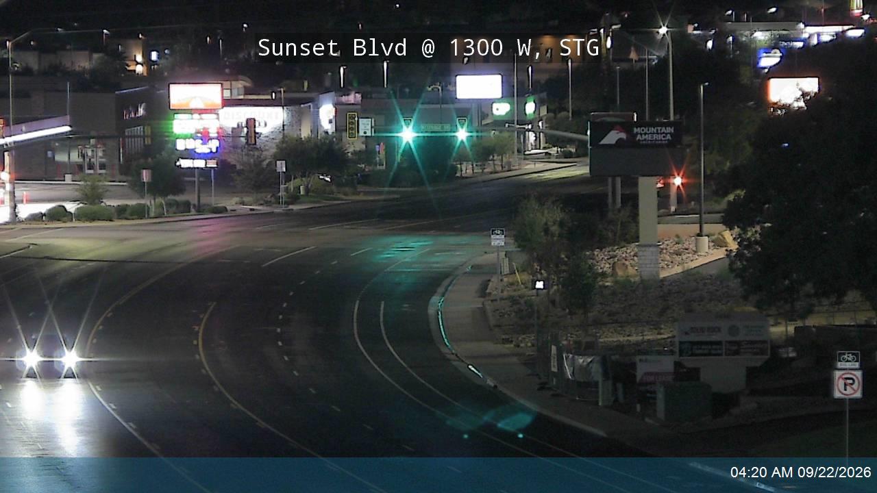 Sunset Blvd / SR-8 @ 1300 W, STG