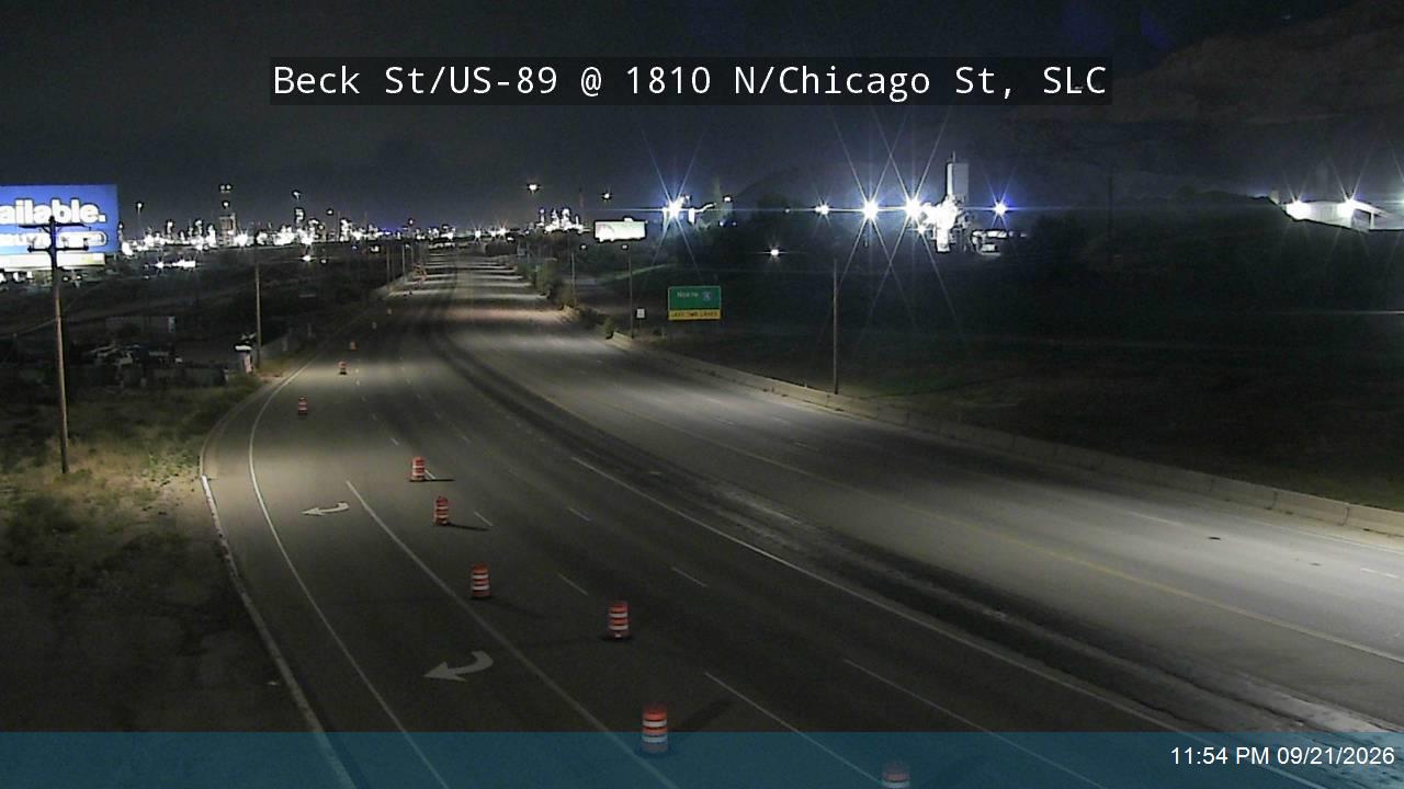 Beck St / US-89 @ 1810 N / Chicago St, SLC