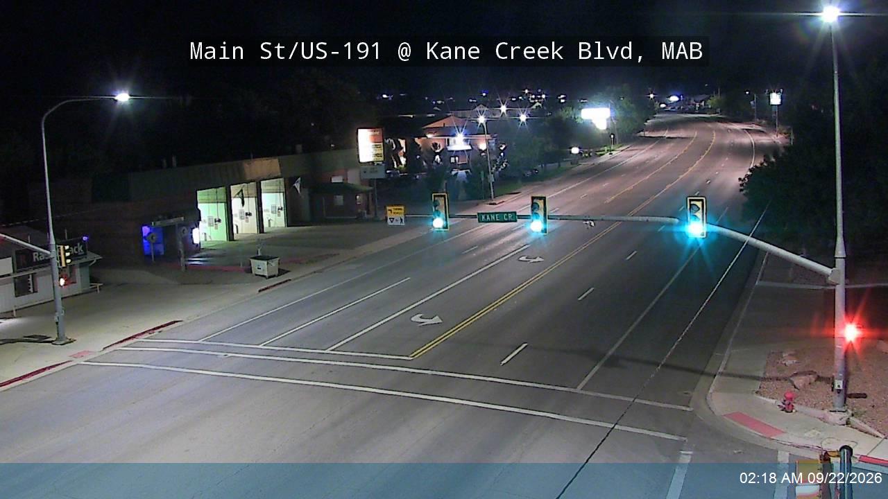 Main St / US-191 @ Kane Creek Blvd, MAB