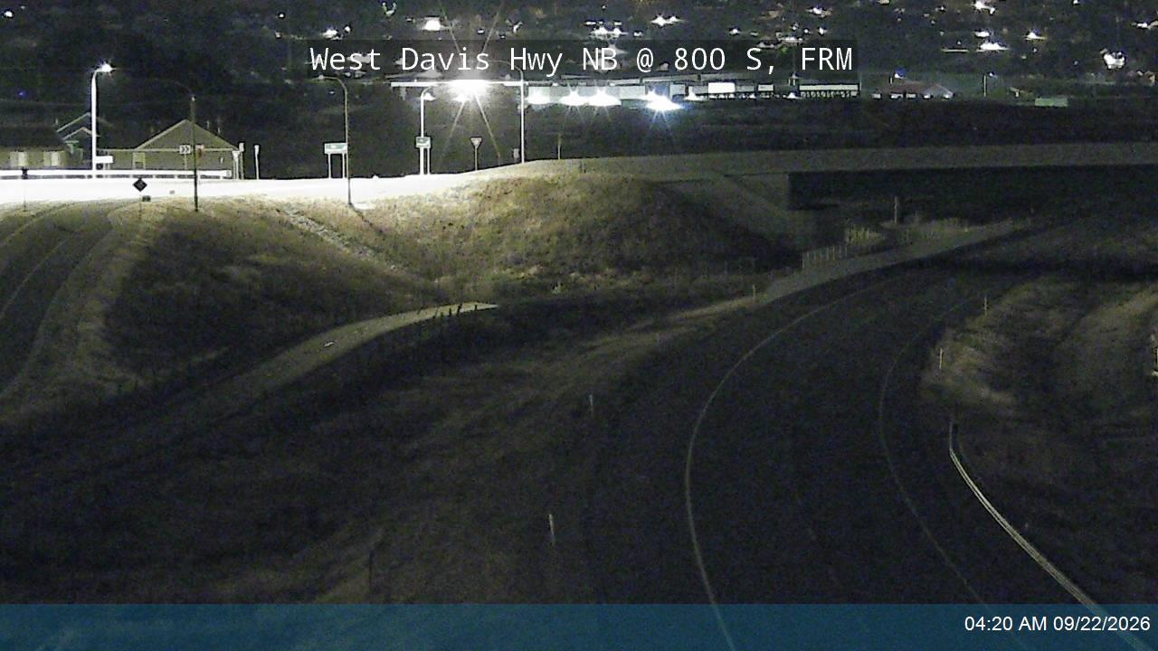 West Davis Hwy / SR-177 NB @ 800 S / MP 1.01, FRM