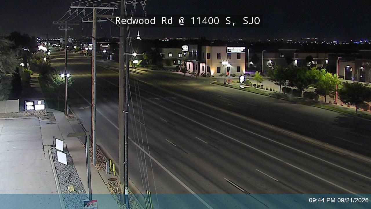 Redwood Rd / SR-68 @ 11400 S / SR-175, SJO