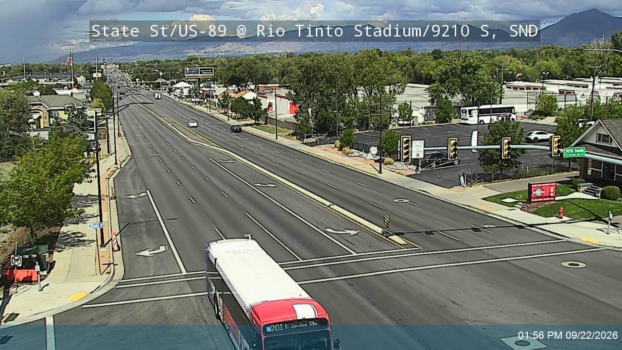 State St / US-89 @ Rio Tinto Stadium / 9210 S, SND