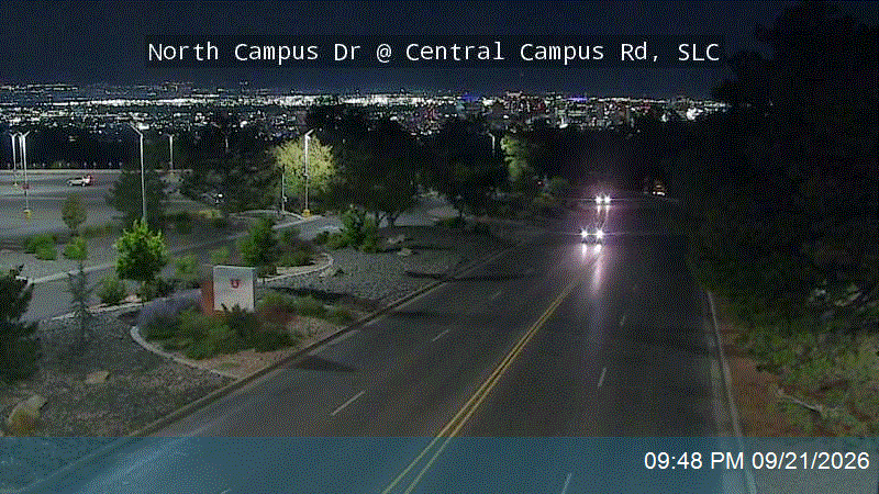 North Campus Dr / SR-282 @ Central Campus Rd, SLC