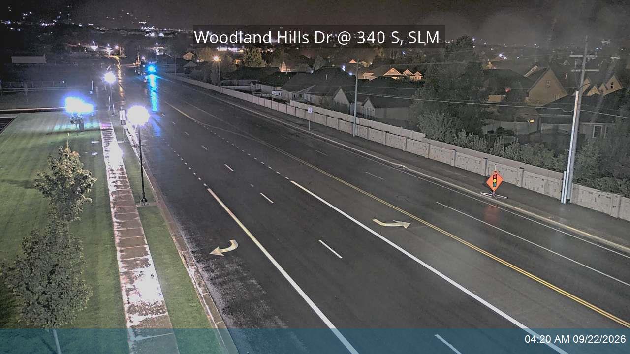Woodland Hills Dr / 950 E @ 340 S, SLM