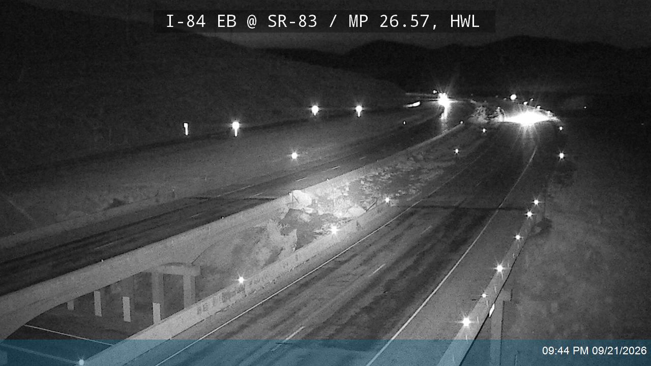 I-84 EB @ SR-83 / MP 26.57, HWL
