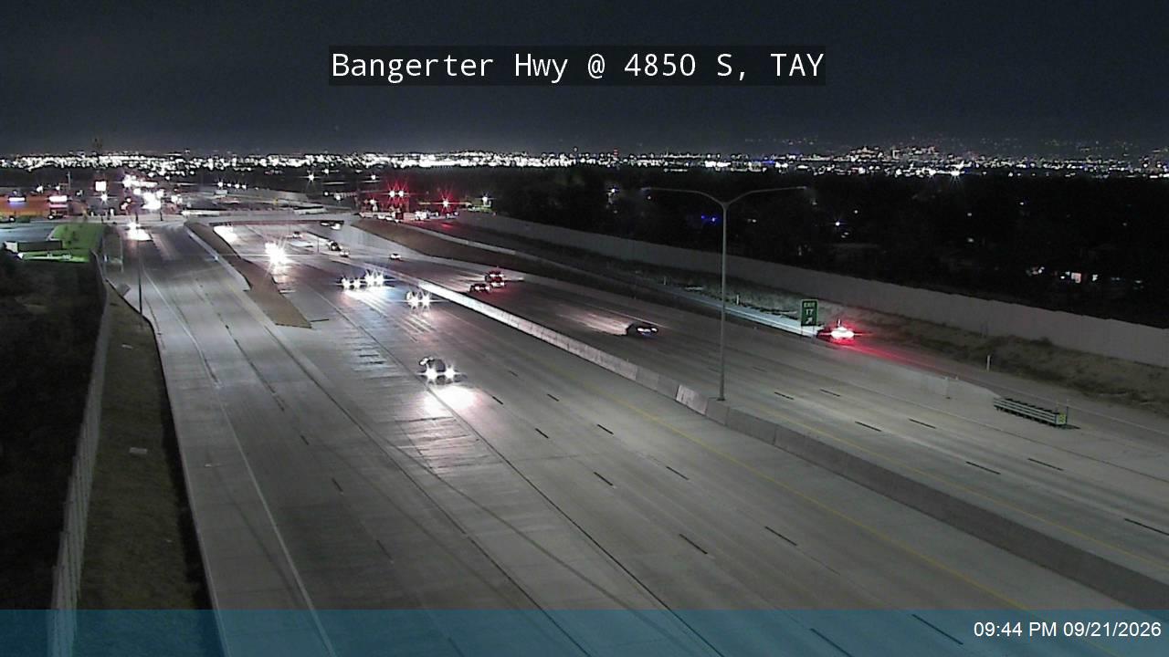 Bangerter Hwy / SR-154 SB @ MP 16.47, TAY