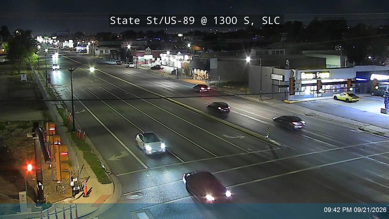 State St / US-89 @ 1300 S, SLC