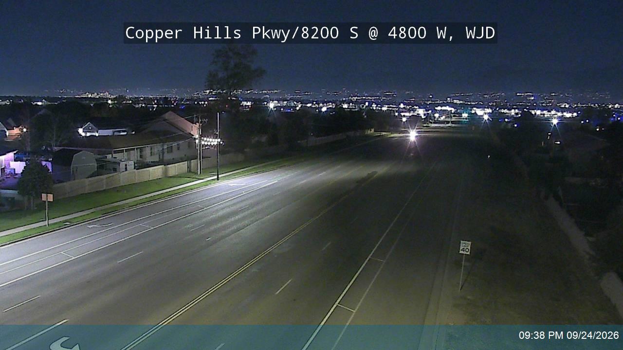 Copper Hills Pkwy / 8200 S @ 4800 W, WJD