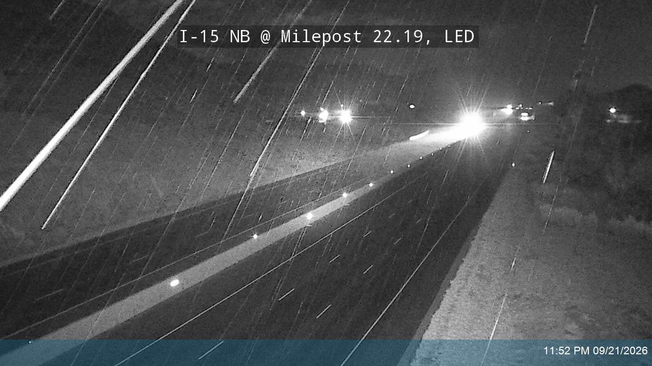 I-15 NB @ Milepost 22.19, LED