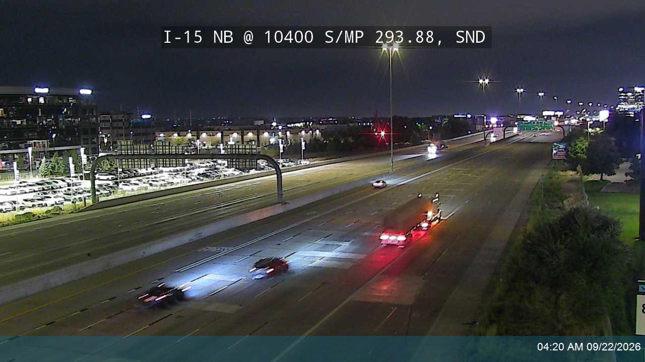 I-15 NB @ 10400 S / MP 293.88, SND
