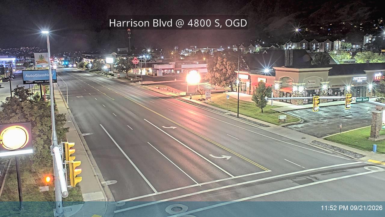 Harrison Blvd / 1200 E / SR-203 @ 4800 S / Edgewood Dr, OGD