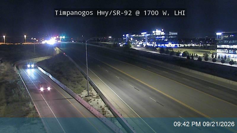 Timpanogos Hwy / 3500 N / SR-92 @ 1700 W / MP 0.88, LHI