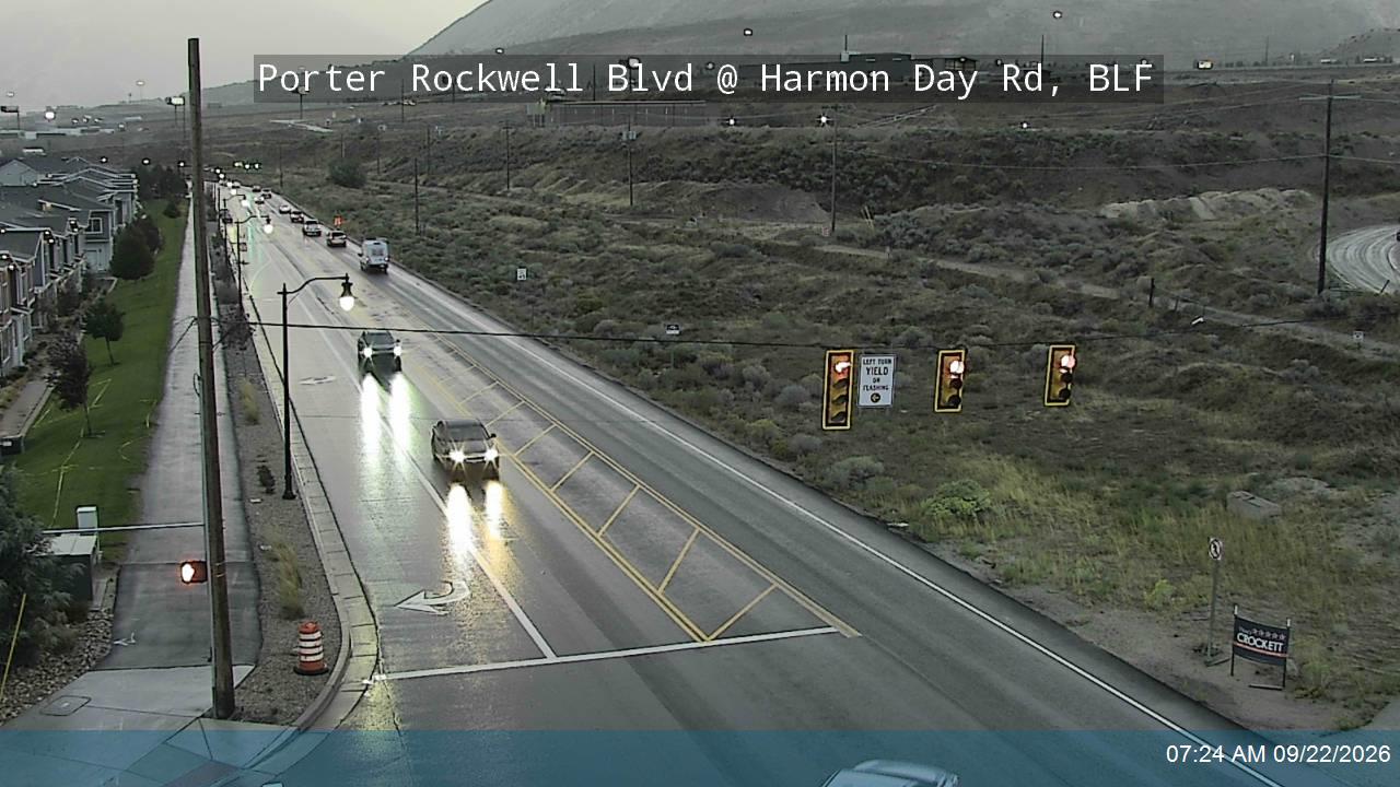 Porter Rockwell Blvd @ Harmon Day Rd, BLF