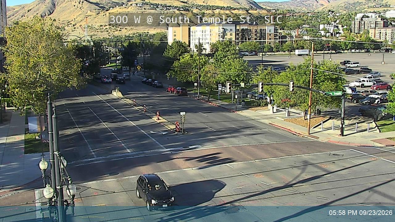 300 W / John Stockton Dr / US-89 @ South Temple St, SLC